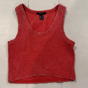 Forever 21 Vibrant Red Tank Top